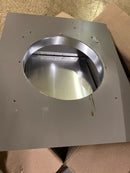 Master Flow 10 in. Goose Neck Vent/Roof Cap in Black