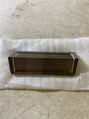 Belwith Keeler B056060-SN Linea 3" Center to Center Rectangular Angled Flush Mount 3-5/8" Long Cabinet Handle / Drawer Pull from the Bijou Collection - Satin Nickel