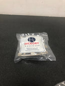 Hickory Hardware P296-SC Full Inset Traditional Cabinet Door Hinge with Self Closing Function (Package of 2) - Satin Cloud