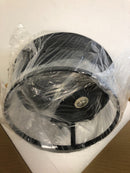 Z-Lite Sonna 2 Light 11" Wide Flush Mount Drum Ceiling Fixture with Seedy Glass Shade - Matte Black