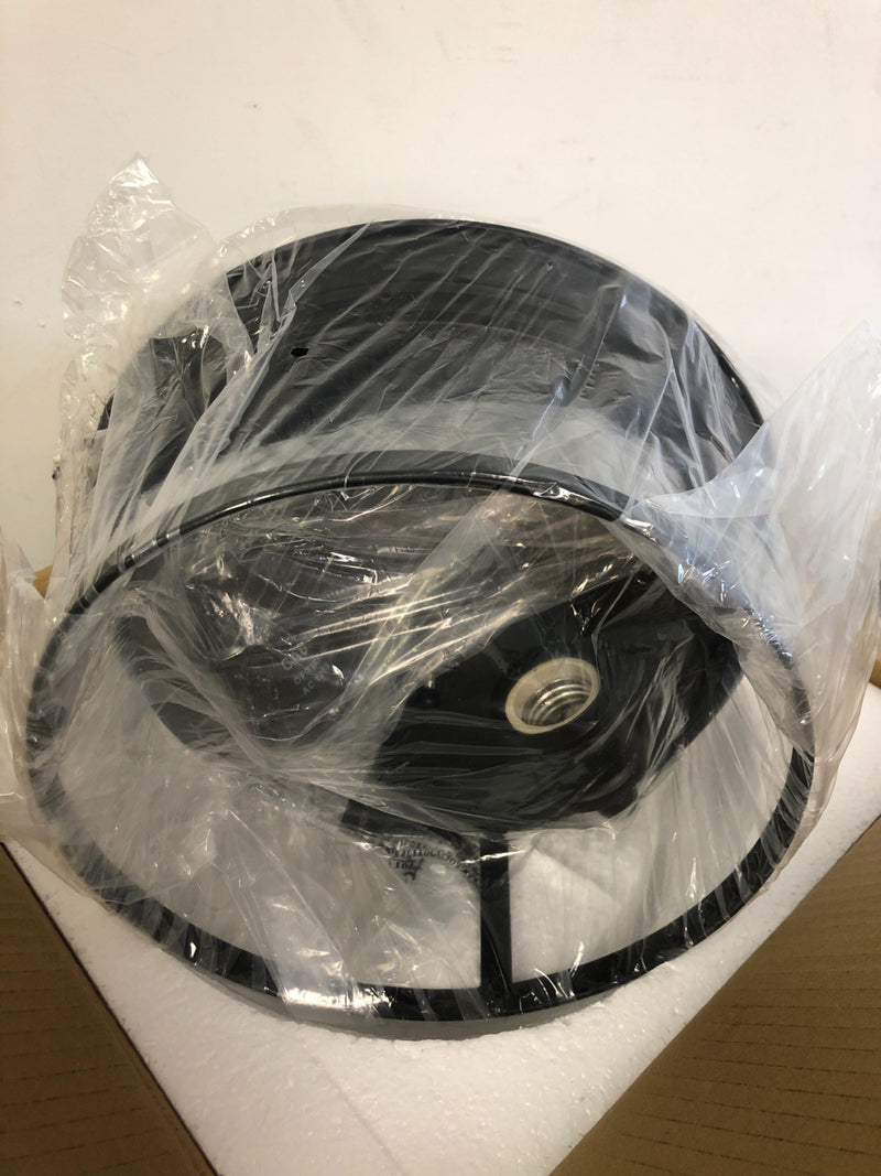 Z-Lite Sonna 2 Light 11" Wide Flush Mount Drum Ceiling Fixture with Seedy Glass Shade - Matte Black