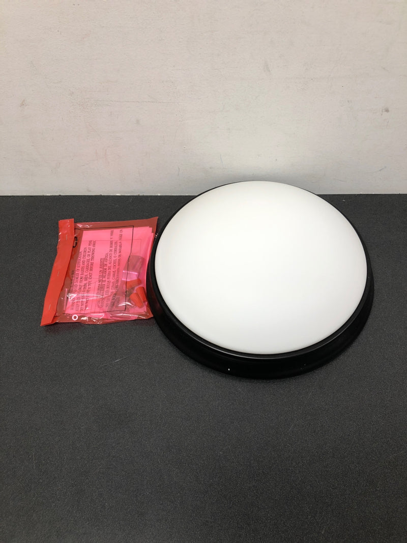 Capital Lighting 2032MB 2 Light 4-1/4" Tall Flush Mount Bowl Ceiling Fixture - Matte Black