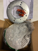 Maxim Trim 12.5W 1 LED 5 Inch Wide Flush Mount with White Finish