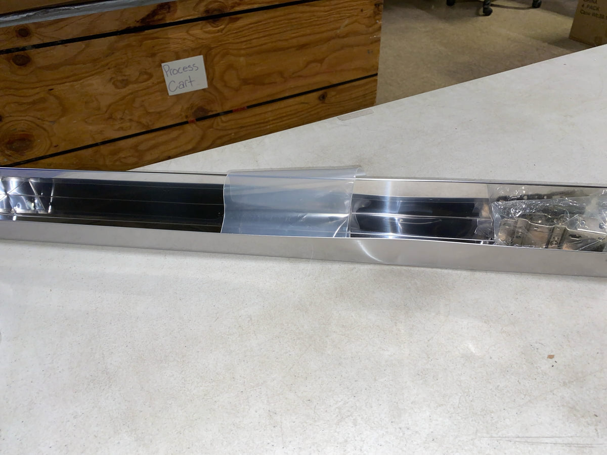 Rev-A-Shelf 31 in. Stainless Steel Tip-Out Tray with SC-6581-31SC-52