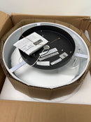 Progress Lighting P350135-143-30 Inspire Single Light 13" Wide Integrated LED Flush Mount Drum Ceiling Fixture - Graphite