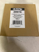 Air King ARD7R 7 Inch Round Ducting Adapter with Backdraft Damper - N/A