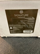 Signature Hardware SH4394078SS 4" Patterned Square Shower Drain - Stainless Steel