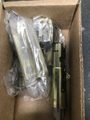 Baldwin SCLAJxCONCSR044 La Jolla Sectional Single Cylinder Keyed Entry Handleset with Interior Contemporary Knob - Lifetime Satin Brass