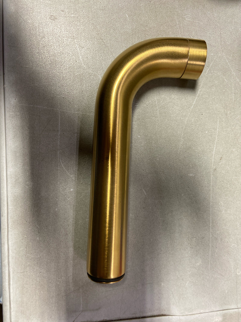 Kohler K-14427-2MB Purist 7-3/4" Tub Spout - Vibrant Brushed Moderne Brass
