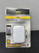 Defiant 13975 10 Amp 7-Day Indoor Plug-In Corded App Timer, White