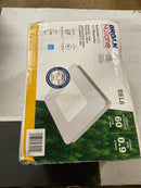 Broan BEL6 Roomside 60 CFM 0.9 Sone Ceiling Mounted Energy Star Certified Bath Fan - White