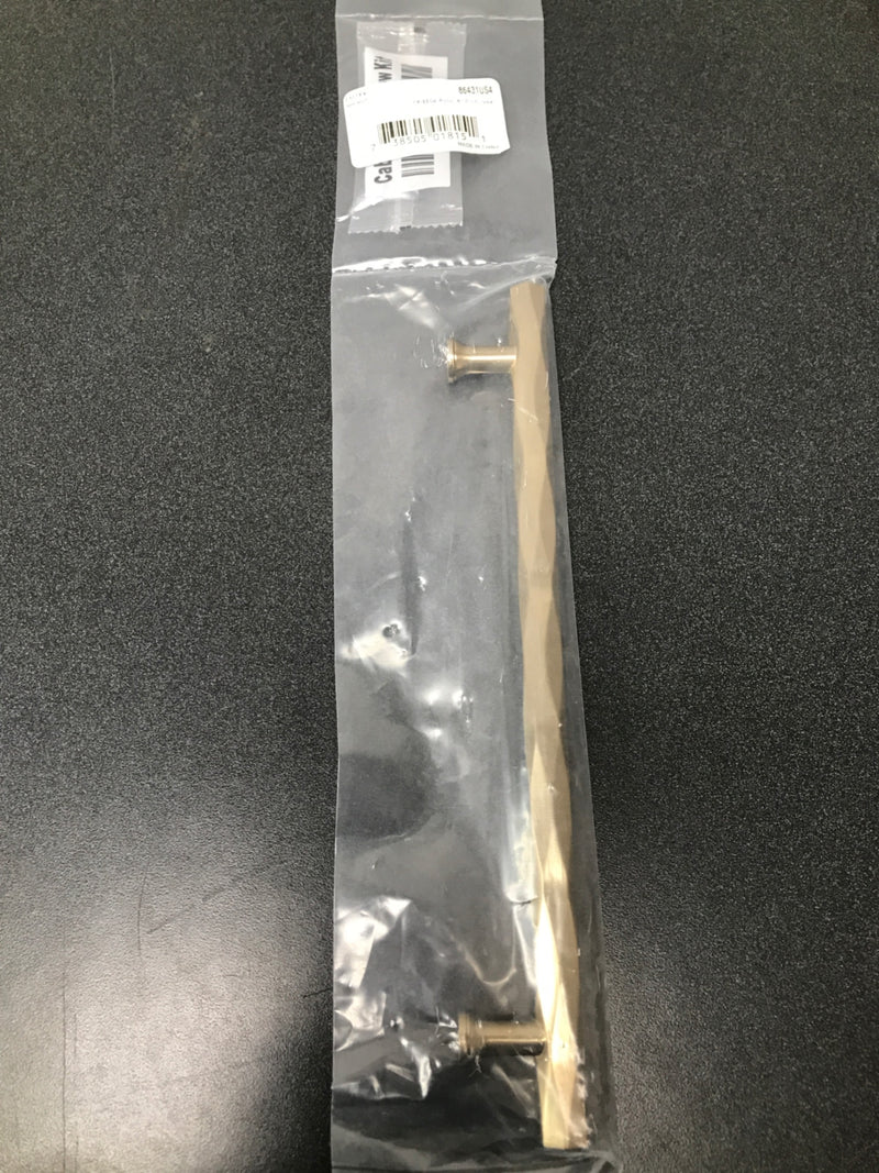 Emtek 86431US4 Tribeca 8 Inch Center to Center Bar Cabinet Pull from the American Designer Collection - Satin Brass