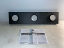 Globe Electric 59941 Bleecker 3 Light 19" Wide LED Accent Light Ceiling Fixture - Matte Black