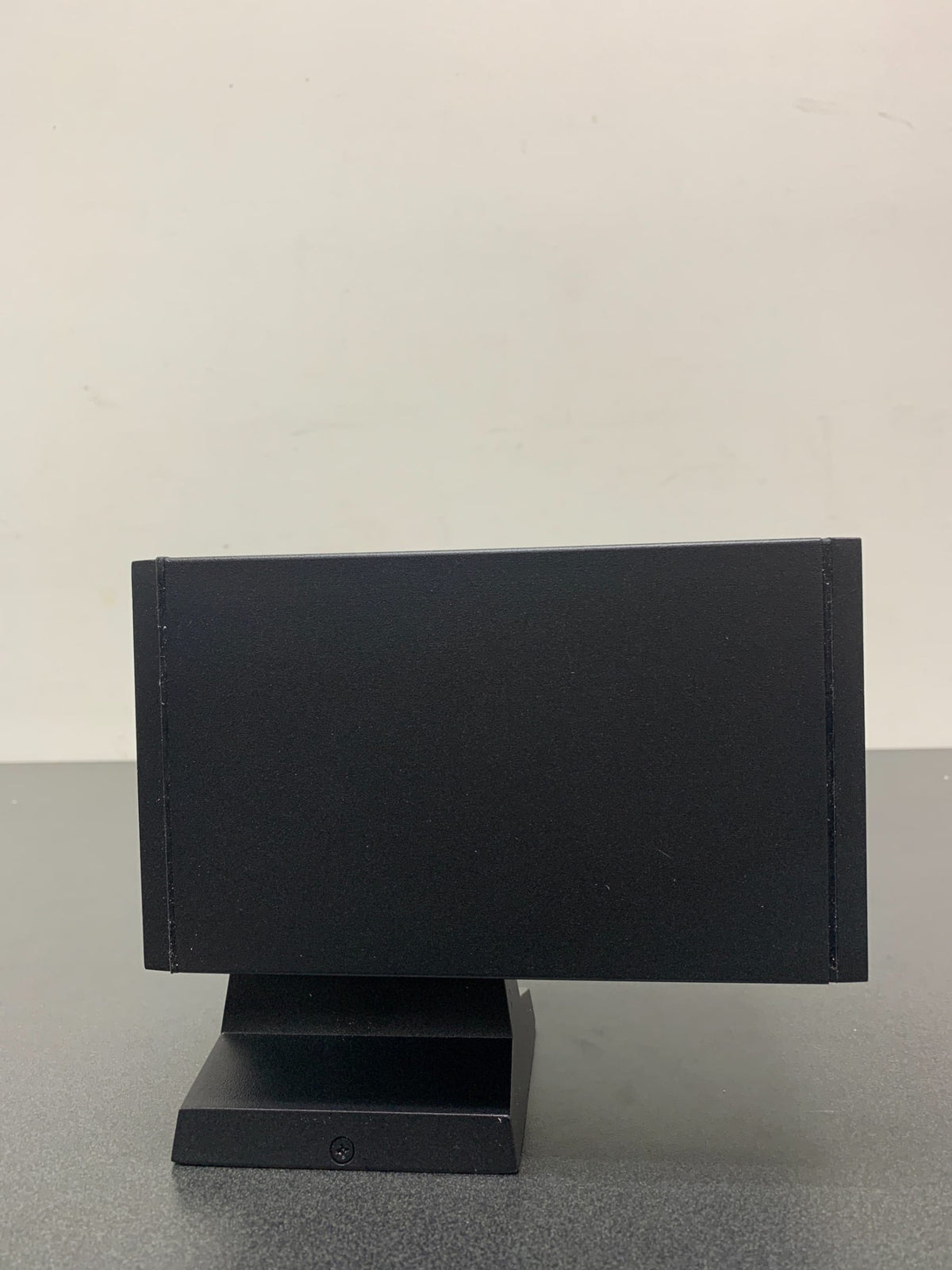 Elegant Lighting LDOD4041BK Raine 8" Tall Outdoor Wall Sconce - Rectangular Fixture - Black