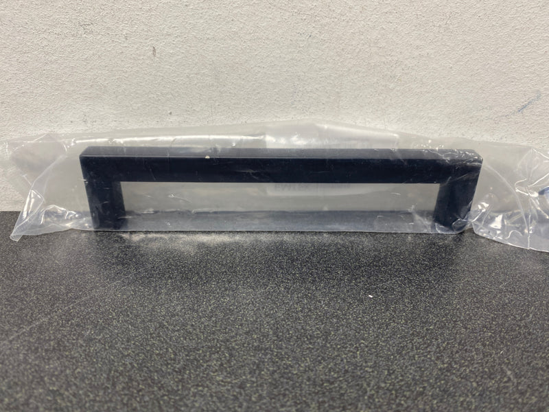 Emtek 86707US19 Warwick 6 Inch Center to Center Handle Cabinet Pull from the Modern Rectangular Collection - Flat Black