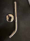 Hansgrohe 04186003 Standard 9" Shower Arm with Escutcheon Plate and 1/2" Male Inlet - Chrome