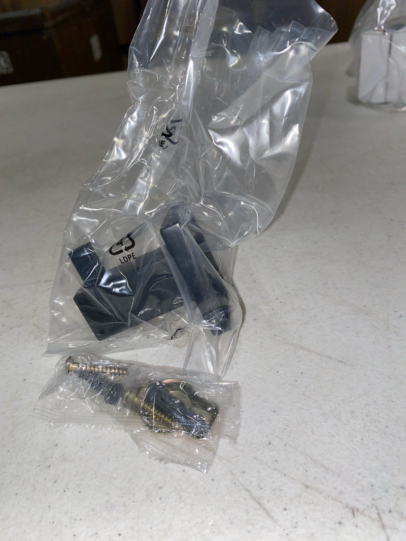 Glacier bay 20173-0310H Farrington Single Knob Robe/Towel Hook in Matte Black