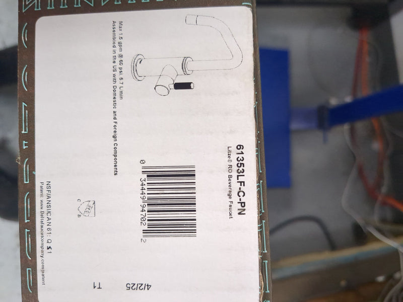 Delta 61353LF-C-PN Water dispensers, Brilliance Polished Nickel