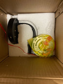 Golden lighting 6956-1W BLK-BLK Zoey 4.75 in. Matte Black Sconce