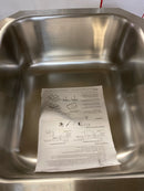 Elkay DXUH1618 Dayton Undermount Stainless Steel 17 in. Single Bowl Kitchen Sink