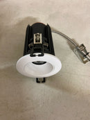 Elco E2L10F30W The Teak System 2" Integrated LED Open Recessed Trim - 1100 Lumens 3000 Kelvin - White