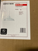 Nuvo Lighting SF76/283 Single Light 16" Wide Warehouse Pendant - White