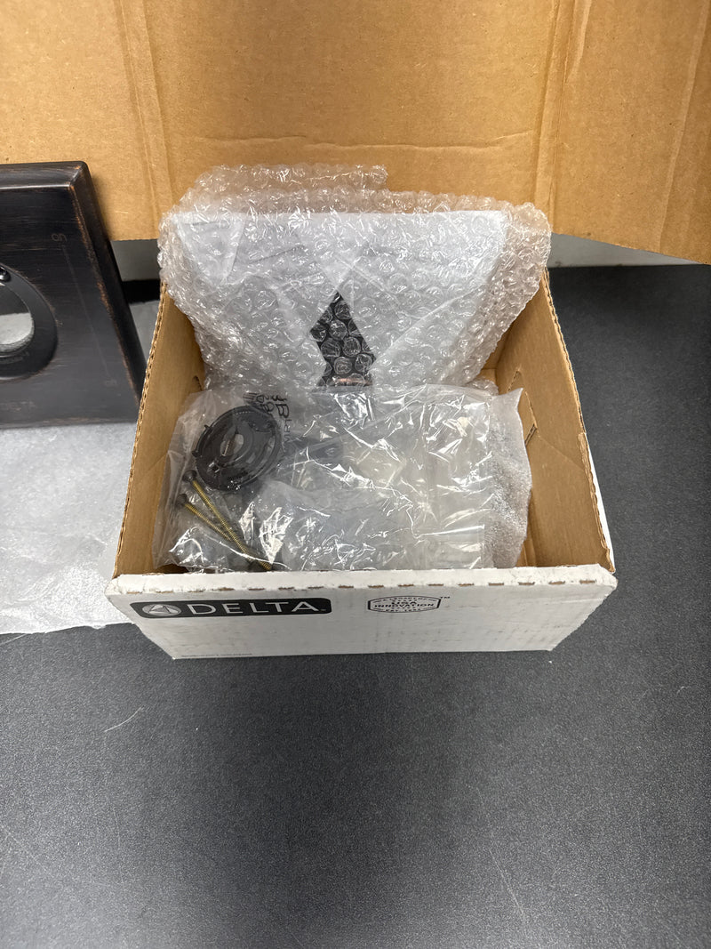 Delta T17251-RB-WE Dryden Monitor 17 Series Dual Function 1.75 GPM Pressure Balanced Shower Only with Integrated Volume Control - Less Rough-In Valve - Venetian Bronze