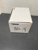 Kohler K-15198-4RA-CP Coralais 0.5 GPM Single Handle Centerset Faucet with Plugged Lift Rod Hole and Grid Drain Assembly - Polished Chrome