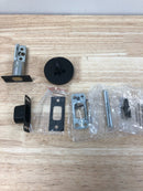 Baldwin 8241190PAT Contemporary One-Sided Deadbolt - Satin Black