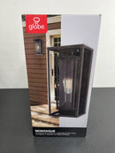 Globe Electric 44228 Montague Single Light 15-1/2 Inch Tall Outdoor Wall Sconce - Bronze