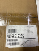 Miseno MNOGR5192SS 28-5/16" L x 14-5/16" W Stainless Steel Basin Rack with Rubber Feet - Stainless Steel