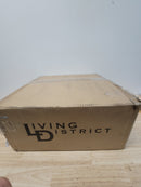 Elegant Lighting LD6105D16S Eclipse 4 Light 16" Wide Taper Candle Chandelier - Vintage Silver