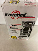 Evergrind E101 1/3 HP Garbage Disposal with Cord