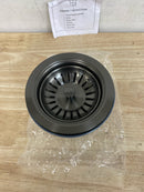 Jaclo 2845-SS-BSS Disposal Flange with Strainer - Brushed Stainless