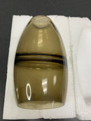 Vaxcel Lighting P0276 Milano Single Light 5" Wide Pendant with A Glass Shade - Satin Nickel