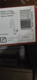 Pfister GT572-TNTGS Tenet 1.8 GPM Single Hole Pull Down Bar Faucet - Less Handle - Spot Defense Stainless Steel