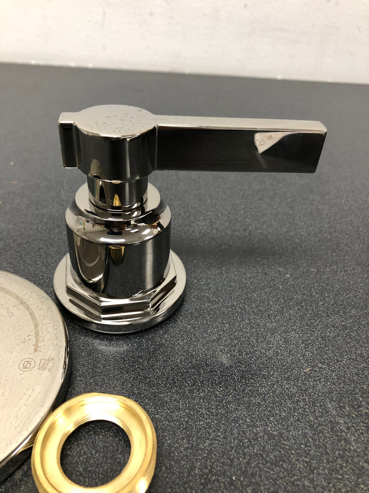 Signature Hardware 448255 Greyfield Volume Control Trim - Less Valve - Polished Nickel