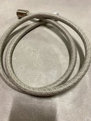 Axor 28227820 Shower Solutions 49" Textile Hose with Cylindrical and Conical Nut - Brushed Nickel