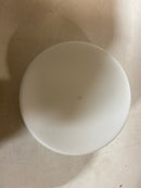Unbranded 220F3-MB Arlington 14 in. 3-Light Matte Black Flush Mount with Matte Opal Glass Shade