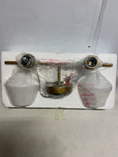 Elegant Lighting LD2313BR Gene 2 Light 19" Wide Vanity Light - Brass