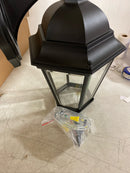 Kichler 9655BK Madison Collection 1 Light 17" Tall Outdoor Wall Light - Black