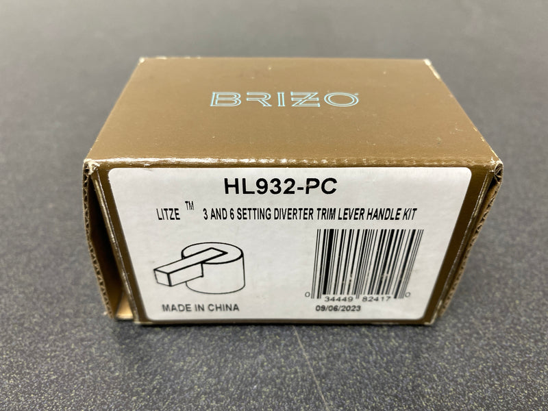 Brizo HL932-PC Litze Handle Kit for Diverter Valve Trim - Lever Handle - Chrome