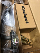Kwikset 818PTHLIP-11PS.STRKP Prescott Single Cylinder Keyed Entry Handleset with SmartKey, Exterior Only - Venetian Bronze