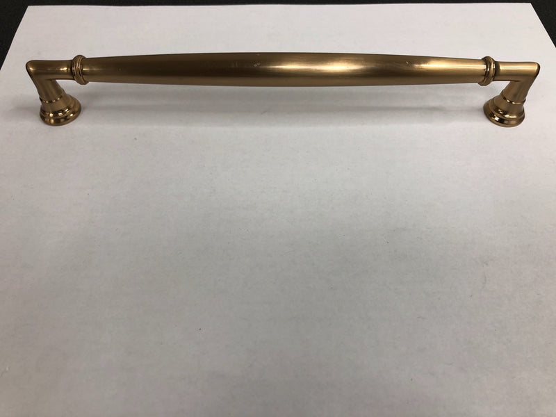 Emtek 86478US4 Westwood 8 Inch Center to Center Handle Cabinet Pull - Satin Brass
