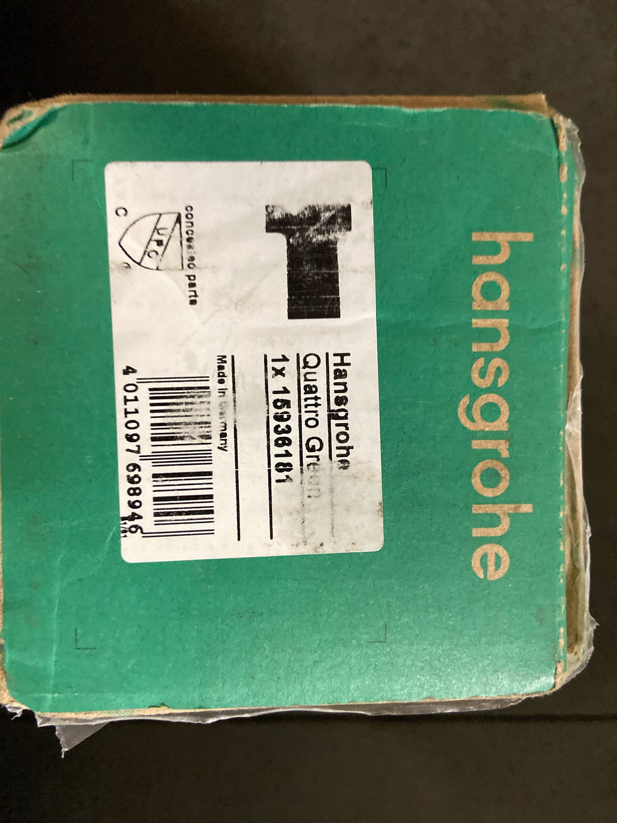 Hansgrohe 15936181 Quattro Green 3/4" 3-Way Diverter Rough In Valve with No Shared Function - N/A