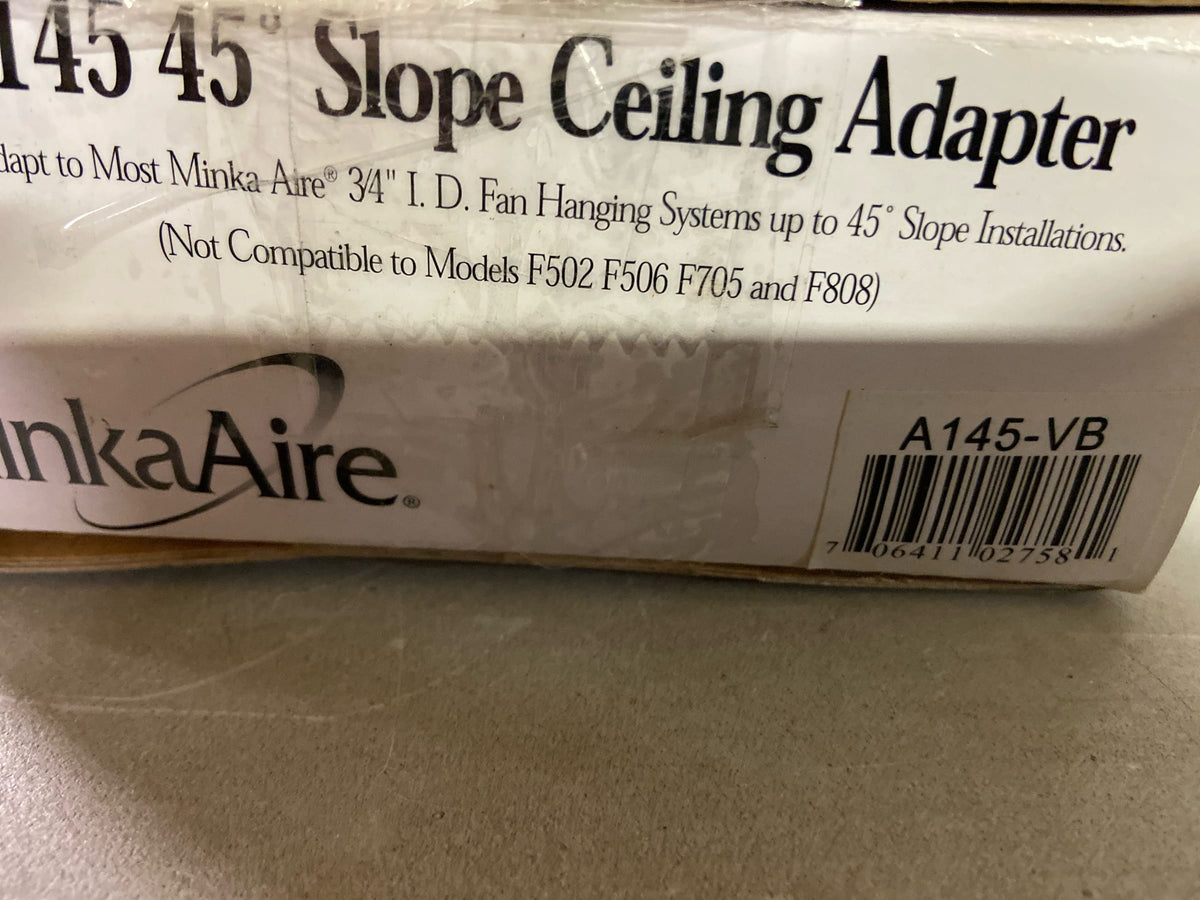 Minka Lavery Minka Aire A145-VB 45 Degree 3/4 Hanging Kit