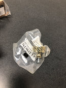 Baldwin 4973003BIN Hollywood Hills 1-1/2 Inch Mushroom Cabinet Knob from the Estate Collection - Lifetime Polished Brass