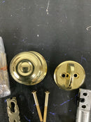 Schlage F59GEO605 Georgian Single Cylinder Interior Pack - Exterior Handleset Sold Separately - Polished Brass