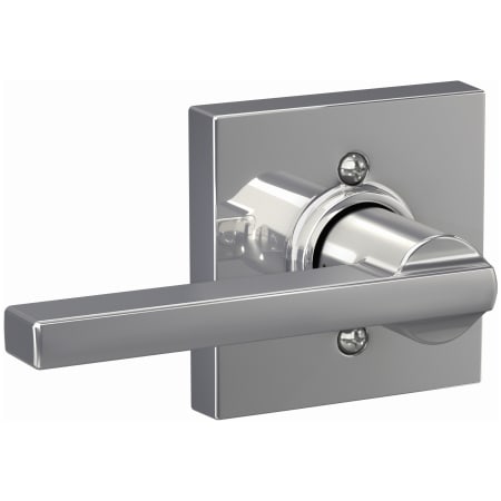 Schlage Latitude Non-Turning One-Sided Dummy Door Lever with Collins Trim