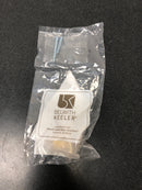 Belwith Keeler B076146-BGB Channel 1-1/4 Inch Rectangular Modern Bauhaus Cabinet Knob / Drawer Knob - Brushed Golden Brass